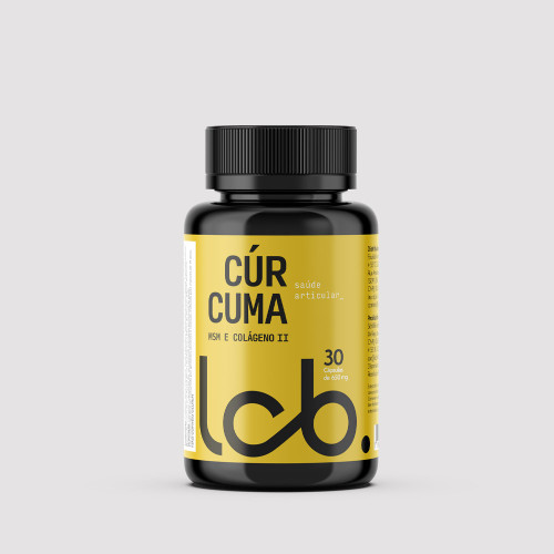 Fórmula Avançada Articular – Cúrcuma, Colágeno, MSM - 30 Cápsulas