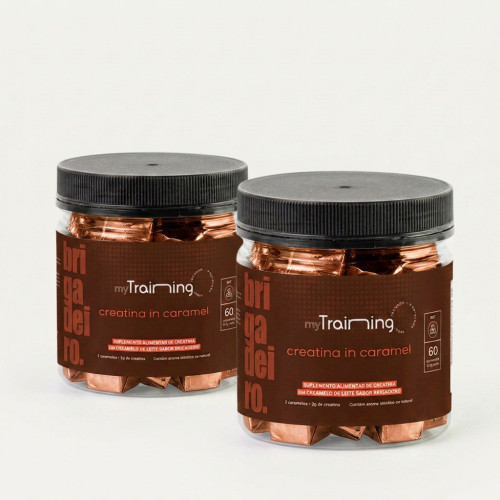  Kit 2 Creatinas in Caramel Brigadeiro -  120 caramelos