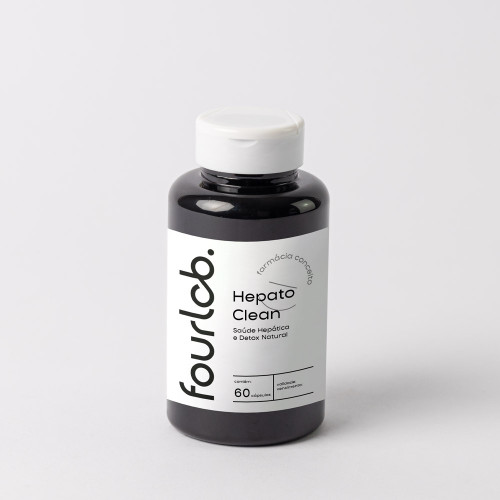 HepatoClean Saúde Hepática e Detox Natural - 60 cápsulas