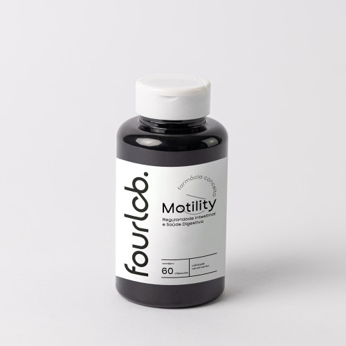 Motility 500mg Regularidade Intestinal e Saúde Digestiva - 60 cápsulas