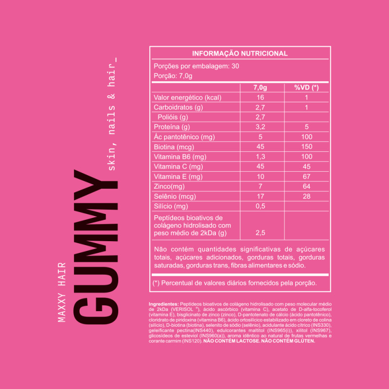 Gummy Nutres – Skin, Nails & Hair