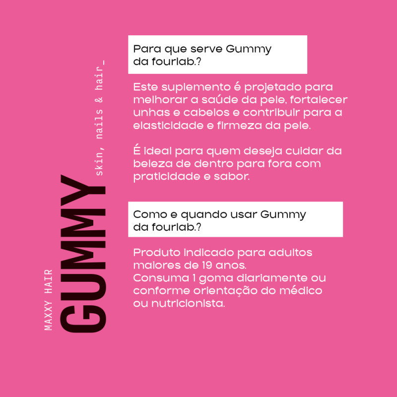 Gummy Nutres – Skin, Nails & Hair