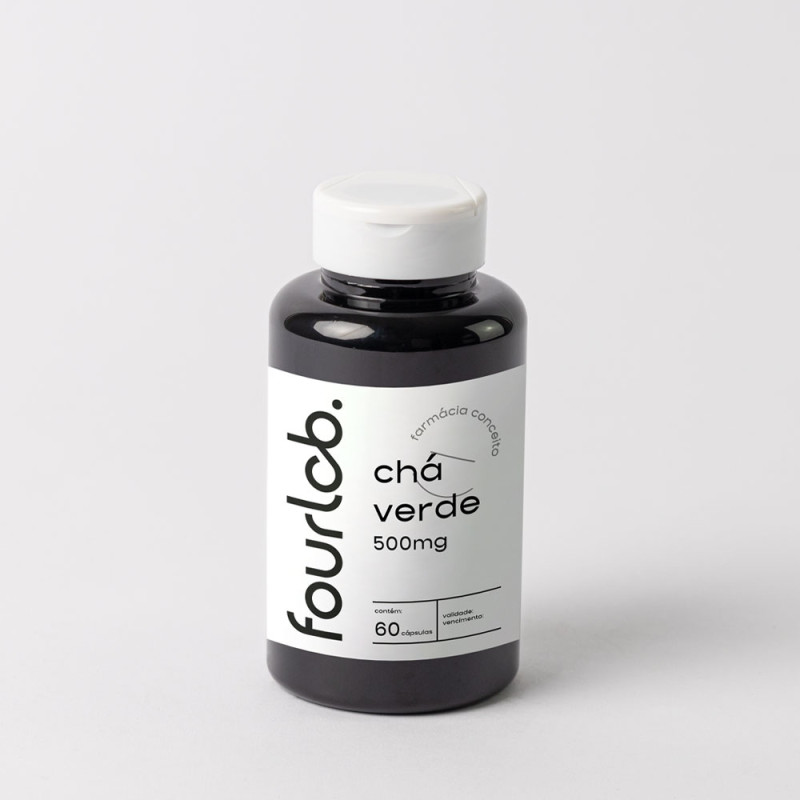 Chá Verde 500mg - 60 cápsulas