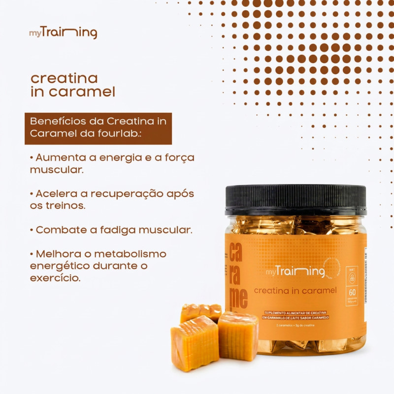  Kit 2 Creatinas in Caramel -  120 caramelos