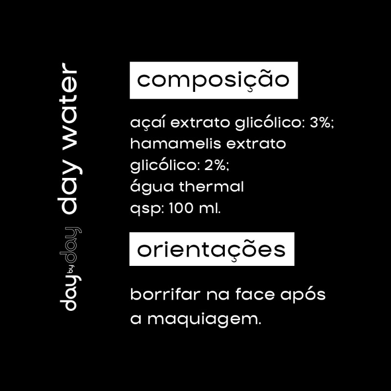 Day Water Day by Day - 100ml