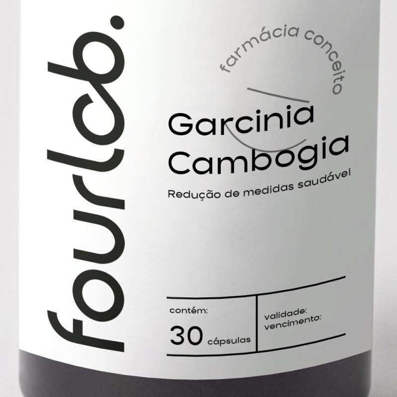 Garcinia Cambogia 500 mg – Controle de Peso e Apetite - 30 doses