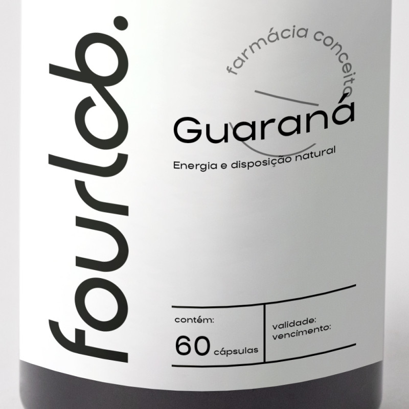 Guaraná 500mg - 60 doses