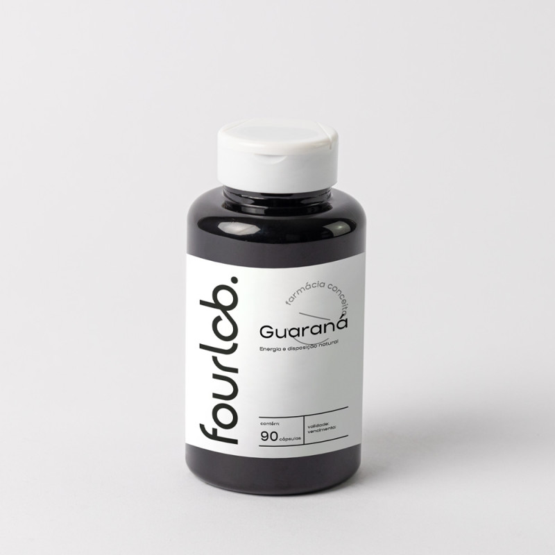 Guaraná 500mg - 90 doses