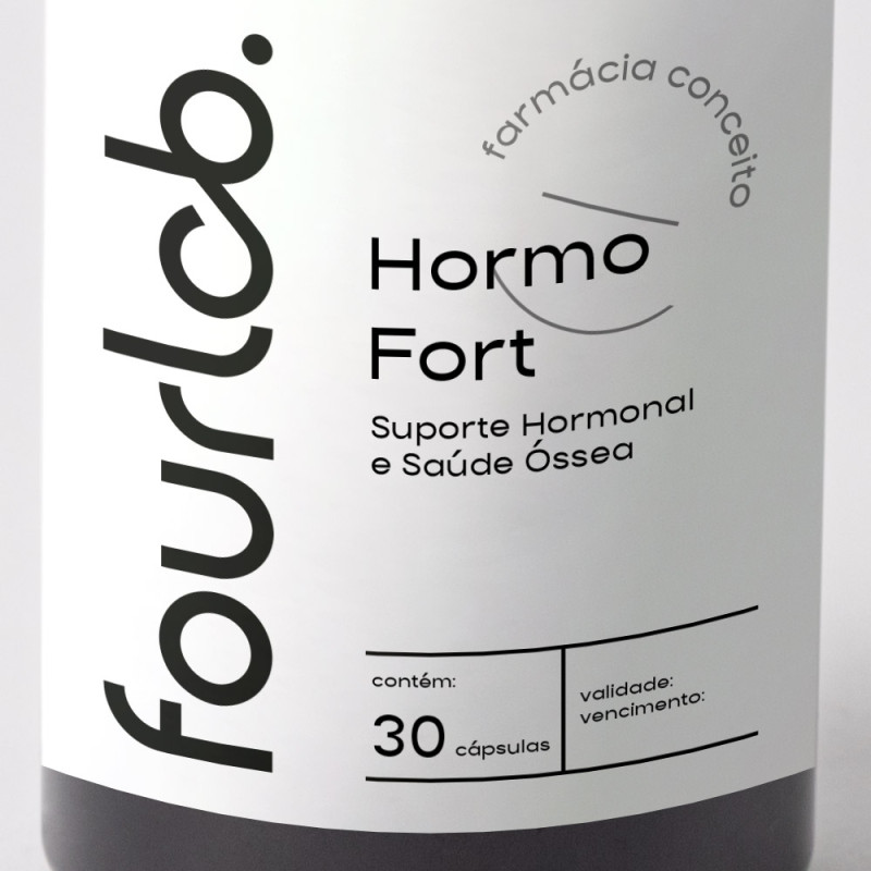 HormoFort Suporte Hormonal e Saúde Óssea - 30 cápsulas