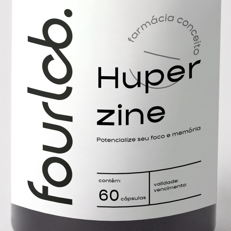 Huperzine A 100mcg Suporte Cognitivo e Memória - 60 cápsulas