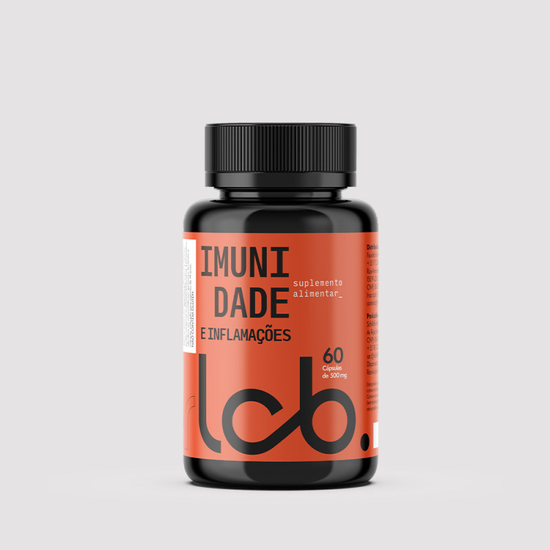 Imunidade Forte - Vitamina C + Própolis + Alho + Selênio + Zinco - 60 Cápsulas