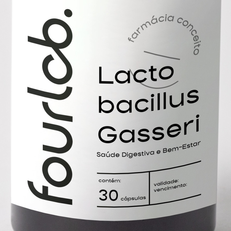 Lactobacillus Gasseri 10 bilhões UFC Equilíbrio Intestinal e Controle de Peso - 30 cápsulas