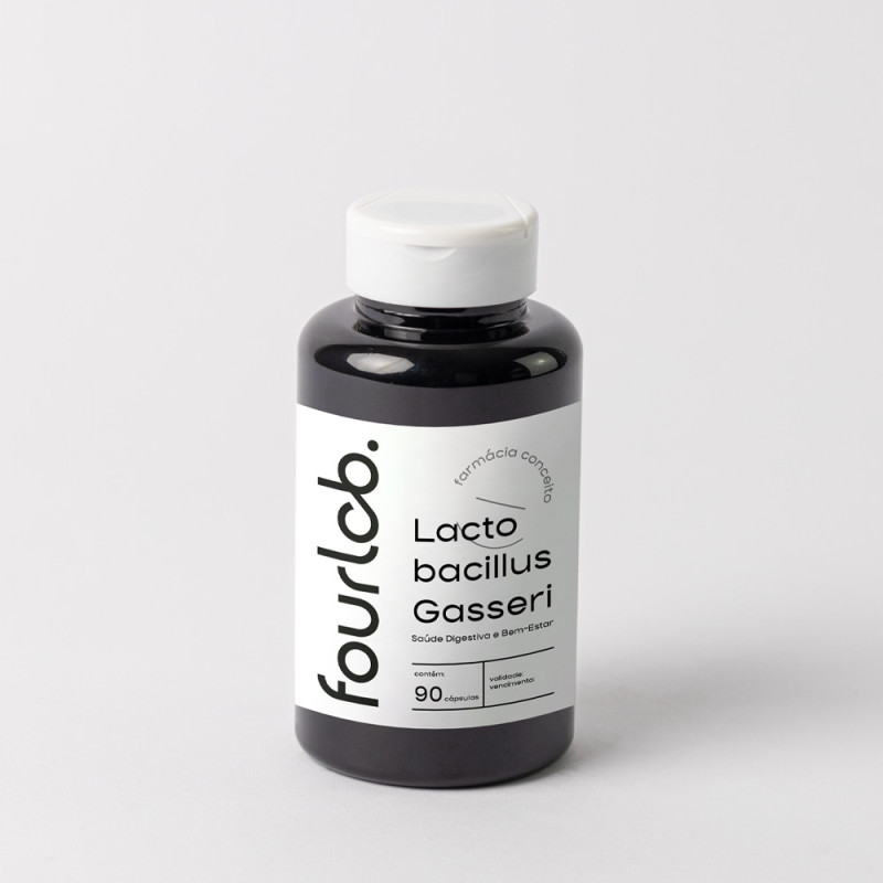 Lactobacillus Gasseri 10 bilhões UFC Equilíbrio Intestinal e Controle de Peso - 90 cápsulas