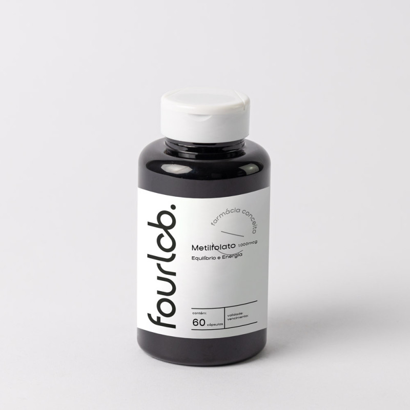 Metilfolato 1.000 mcg  Equilíbrio e Energia - 60 cápsulas 