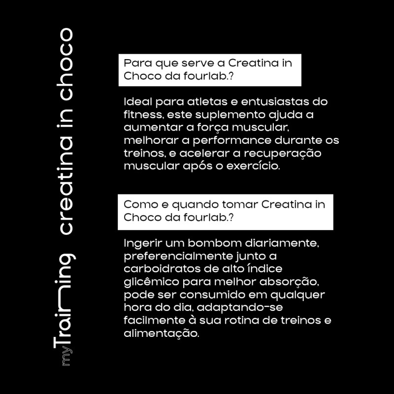 Creatina in Choco 30 bombons