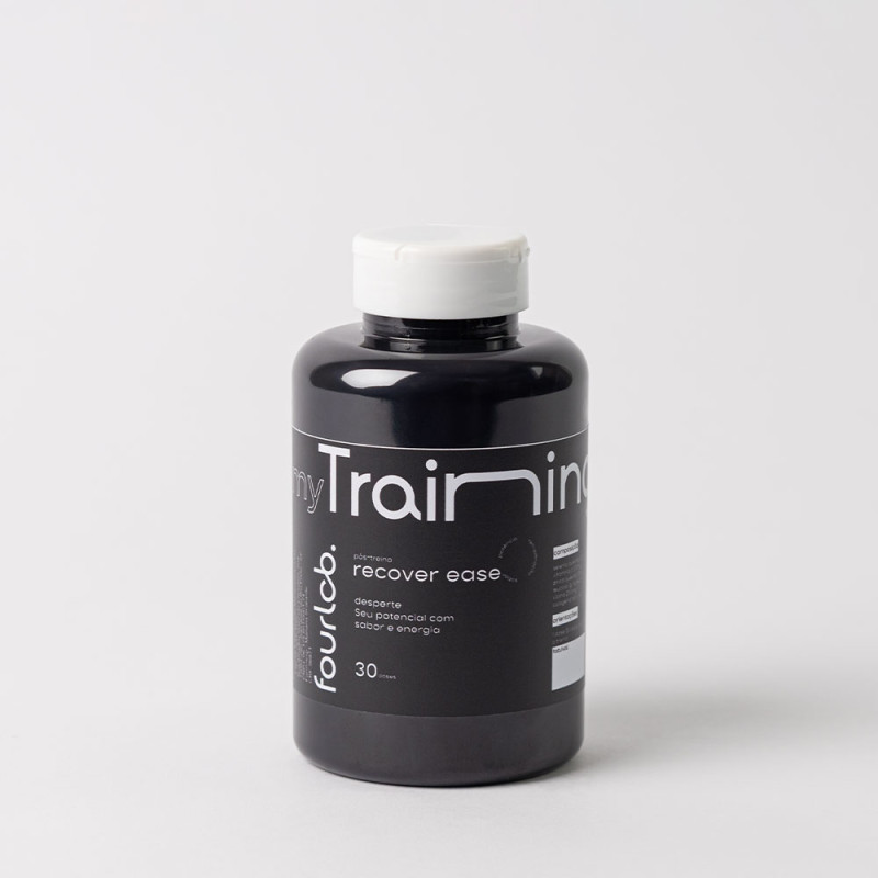 Pós Treino Recover Ease My Training: Selênio, Vit. C, Zinco, Leucina, Isoleucina, Valina, Colágeno Tipo II -  30 Doses