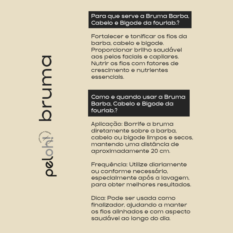 Bruma Barba, Cabelo e Bigode 