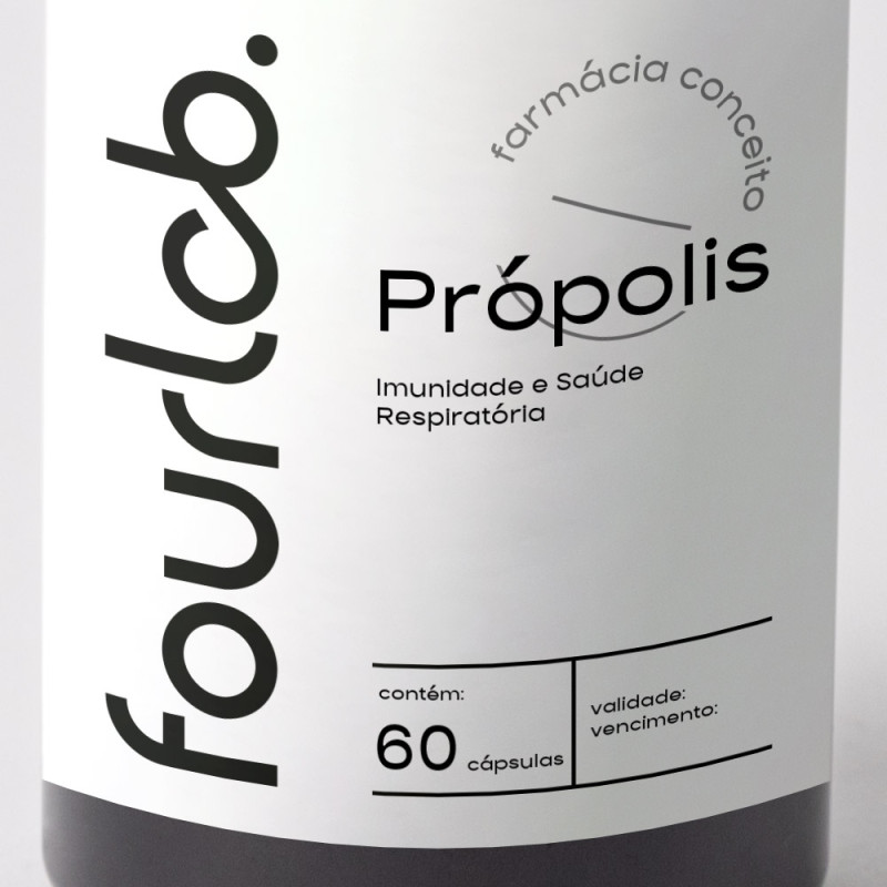  Própolis 250mg Imunidade e Saúde Respiratória - 60 cápsulas