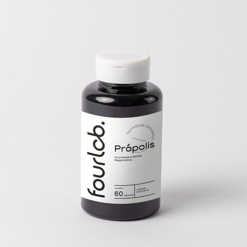  Própolis 250mg Imunidade e Saúde Respiratória - 60 cápsulas