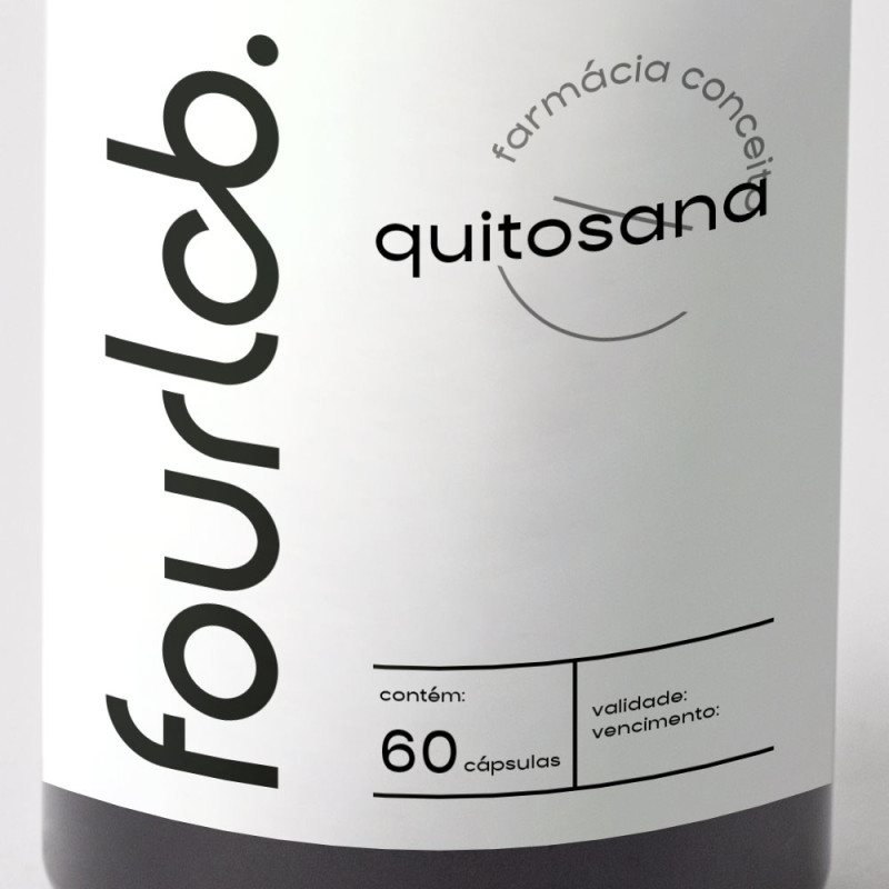 Quitosana 500mg - 60 cápsulas