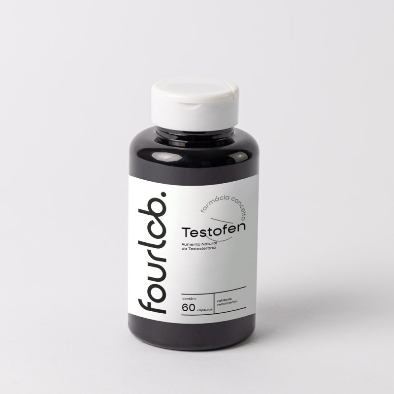 Testofen Aumento Natural da Testosterona: Feno-grego 300mg - 60 cápsulas 