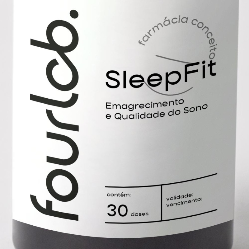 SleepFit 800mg - Emagrecimento e Qualidade do Sono - 30 doses