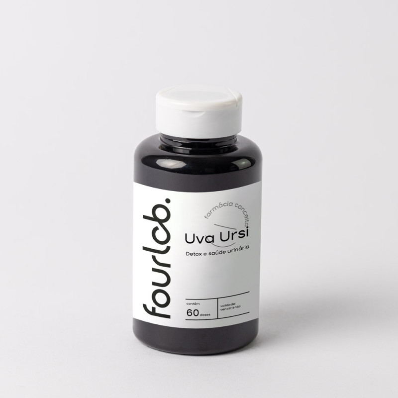 Uva Ursi 500mg + Cavalinha + Chá Verde - Detox e Saúde Urinária - 60 doses