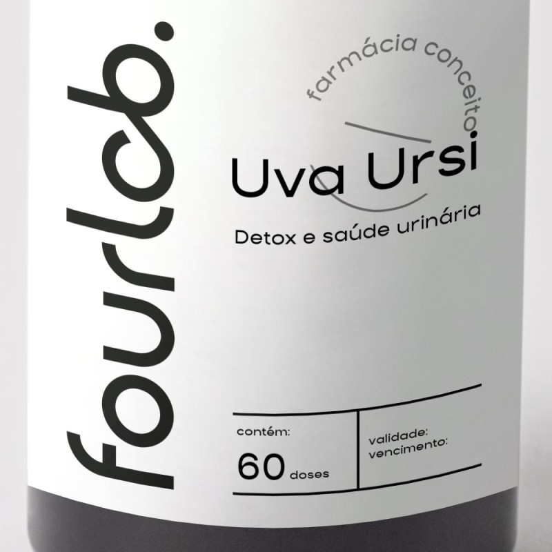 Uva Ursi 500mg + Cavalinha + Chá Verde - Detox e Saúde Urinária - 60 doses
