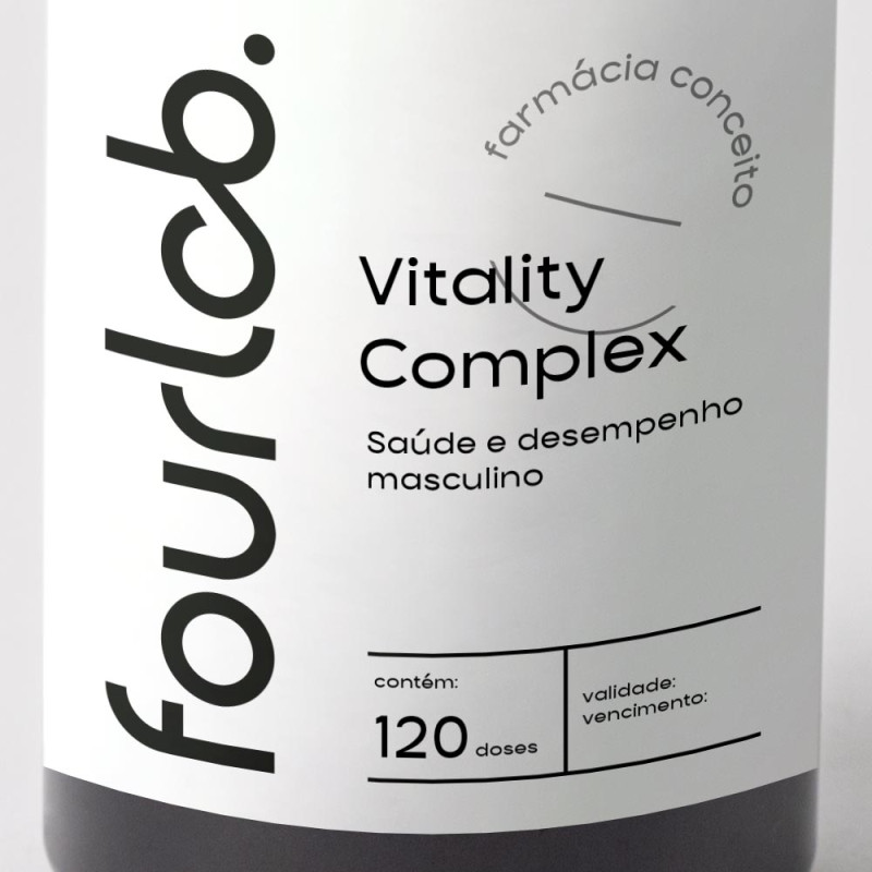 Vitality Complex - Saúde e Desempenho Masculino - 120 doses