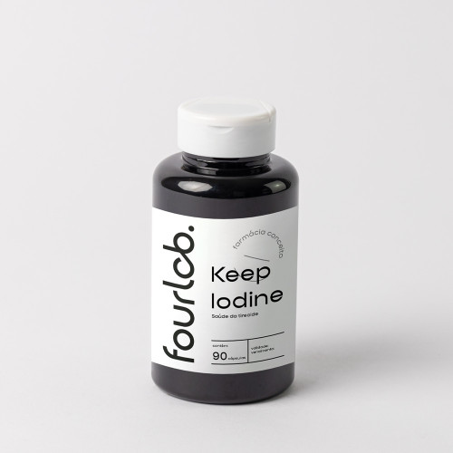 Keep Iodine 150mcg Saúde da Tireoide - 90 cápsulas