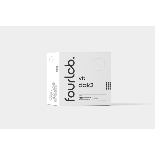 Vitamina DAK2 - 30 cápsulas líquidas