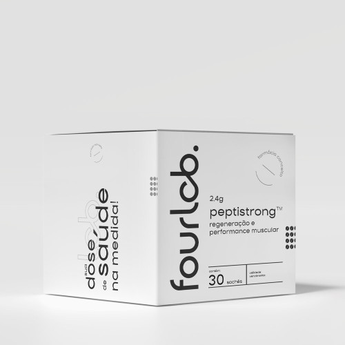 PeptiStrong™ 2,4g Regeneração e Performance Muscular - 30 Sachês