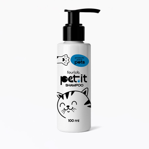 Shampoo Antisséptico e Antifúngico Pet.it com Óleo de Melaleuca