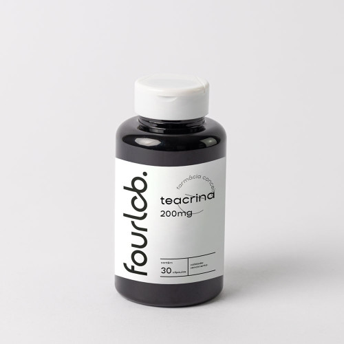 Teacrina 200mg - 30 cápsulas