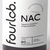 NAC (N-Acetilcisteína) 500mg Suporte Hepático e Detoxificação -  60 doses 